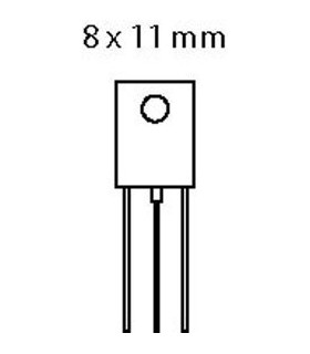 Tranzistorius PNP 80V 1.5A 8W B:100-250 TO126