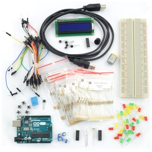 Arduino Uno rinkinys V1 su dėžute