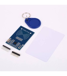 Arduino RFID skaitytuvas - 13.56MHz Modulis jungiamas su Arduino mikrovaldikliais.