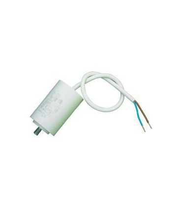 Kondensatorius 80uF/450V+GRD su laidais