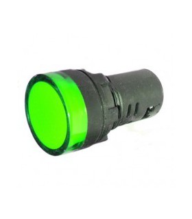 Signalinė lemputė Ø22mm (šviesos armatūra) FP LED 24V žalia