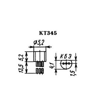 Tranzistorius KT345A