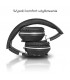 Bevielės Bluetooth stereo ausinės BT1002 iki 10m