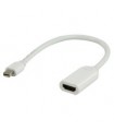 Perėjimas mini DisplayPort kištukas - HDMI lizdas