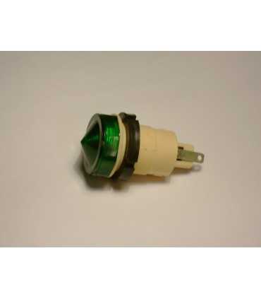 Signalinės lemputės Ø22mm žalias, lizdas T6.8 lempai