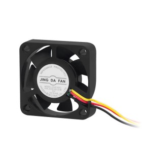 Ventiliatorius DC40x40x10mm 12VDC  pajungimui 3 laidai