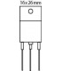 Tranzistorius NPN 450V 15A 125W TO218
