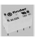 Relė 12VDC 720R 2xU 2A Finder (30.22.7.012.0010)