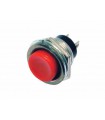 Mygtukas apvalus 2A - 250V raudonas ON-(OFF) 	PBS26BR normalai atviri kontaktai ( PRK0019B )