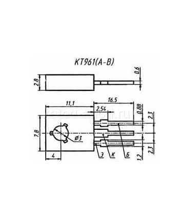 Tranzistorius KT961V