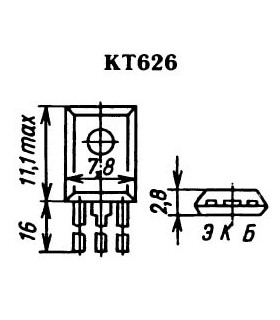 Tranzistorius KT626B