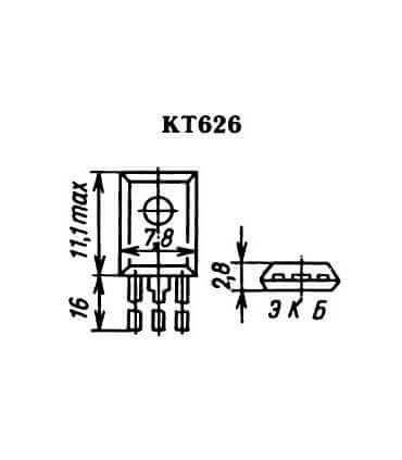 Tranzistorius KT626V