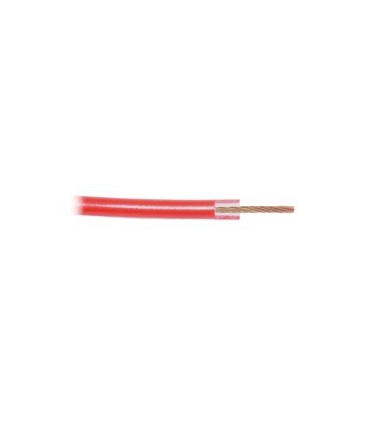 Lankstus varinis laidas 0.5mm² (256X0.05mm) su silikonine izoliacija +180*C, raudonas