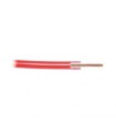 Lankstus varinis laidas 0.5mm²   su silikonine izoliacija +180*C, raudonas