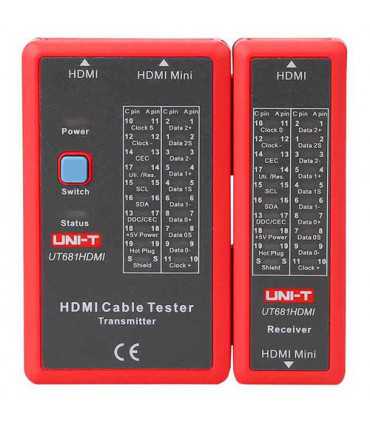 Testeris HDMI kabeliui UT681HDMI