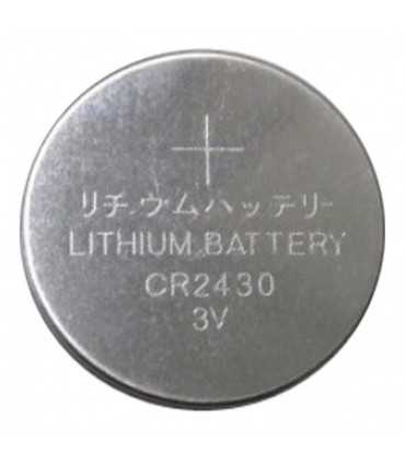 Ličio jonų 3V nominalo CR2430 dydžio baterija Ø24.5x3mm