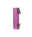 Akumuliatorius 18650 3.7V 3400mAh Li-Ion 8A lituojamas su lapeliais