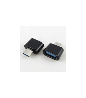 Perėjimas USB C kištukas - USB A lizdas ( OTG USB2.0 Type-C-A)