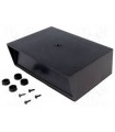 Plastikinis korpusas 150x110x50 juoda