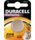 Duracell Ličio baterija CR 2016 dydžio. 3 V nominalas.KCR2016