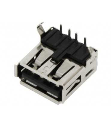 Lizdas USB A typo montuojamas