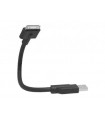 USB kabelis "Laikiklis " iPhone 3/4 krovimo,duomenų perdavimo 20cm