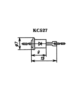 Stabilitronas KS527A (27V 1W)