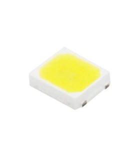 Šviesos diodas 2.8x3.5mm SMD2835 6lm geltonas 60mA, PLCC2