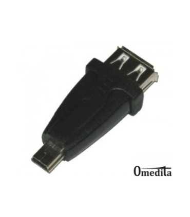 Perėjimas "USB A lizdas – mini USB 5 kištukas" LK-USB-302 (PMXMCU1)