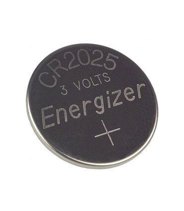 ENERGIZER ličio jonu 3V nominalo CR2025 dydžio baterija.Ø20x2.5mm 165mAh