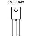 Tranzistorius NPN-Darl 100V 1.5A 10W B7000 TO126