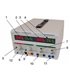Reguliuojamas maitinimo šaltinis 0-30VDC 5A30VAC /2A6,3VAC/6A ,(lempiniams stiprintuvams)