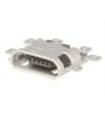 Micro USB lizdas USB 2.0 5 takeliai (SMD) tiesūs kontaktai