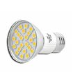 Lemputė E27 230V 3,5W šiltai balta  LED 24vnt. SMD5050