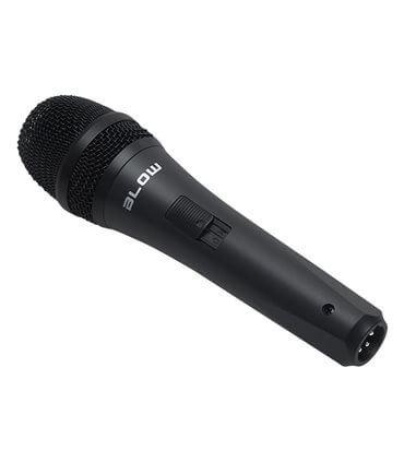 Mikrofonas PRM 319 dinaminis,metalinis , su įjungimo/išjungimo mygtuku50Hz - 14KHz
