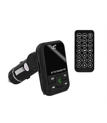 Automobilinis FM siųstuvas su Bluetooth imtuvu , krautuvas USB 1A FM imtuvas