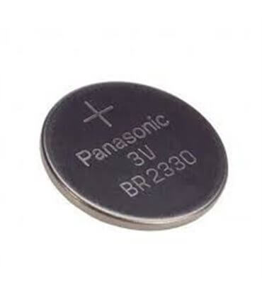 Ličio baterija BR2330 3V 255mAh Ø23x3mm Panasonic