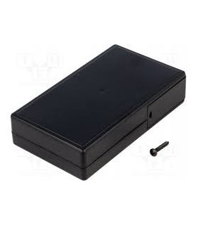 Plastikinis korpusas 108,5x62,5x24,8 juodas