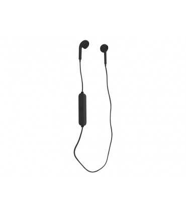 Bevielės Bluetooth stereo ausinės su mikrofonu juodos
