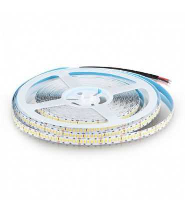 LED juosta IP20 12V 1 metre 120xLED2835 SMD šiltai balta moduliukas 8x50mm 1m kaina