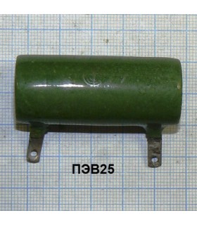 Rezistorius vielinis 25W 100R, PEV-30
