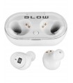 Bevielės Bluetooth  stereo ausinės BTE100 Earbuds baltos  iki 10m