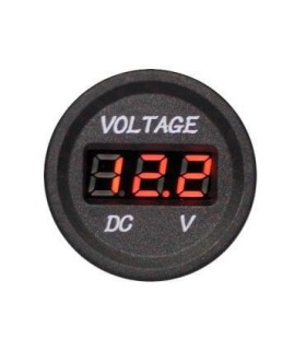 Skaitmeninis voltmetras DC montuojamas automobilinis 12-24V įtampos LED indikatorius