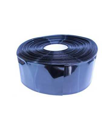 Susitraukianti termo PVC plėvelė 98,2mm plotis - juodos spalvos 1m.