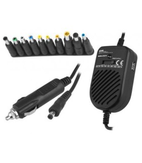 Universalus komp. mait. iš  12V automobilio 80W Išėjimas 12-24V max.4A tinka daugeliui kompiuteriu.