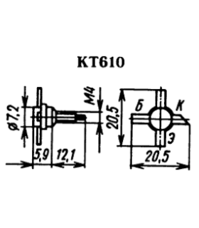 Tranzistorius KT610A