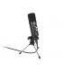 Studijinis mikrofonas su laikikliu -34dB, 20-20000Hz, 150Ohm.