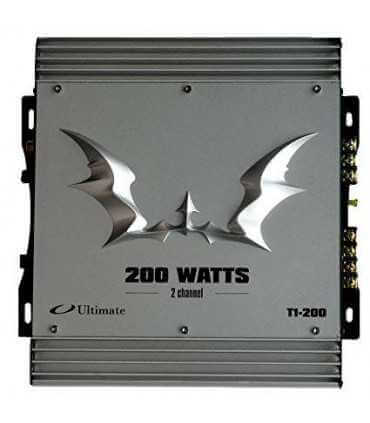 Automobilinis stiprintuvas T1-200 Ultimate 2 kanalai max.200W