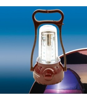 Daugiafunkcinė lempa turizmui ir t.t. TS690-2 su šviesumo reguliavimu 40 LED 4A akumuliatorius
