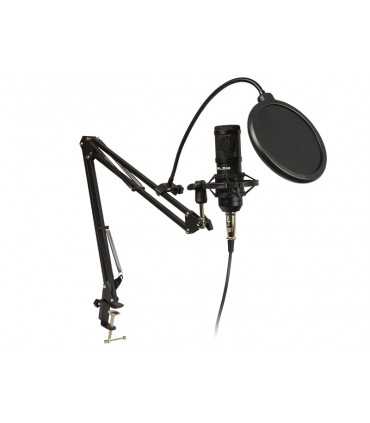 Profesionalus studijinis mikrofono komplektas , stovas, filtras